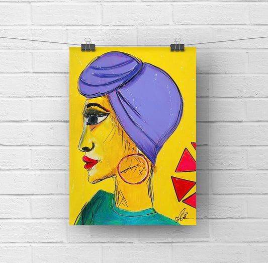 Sonnenfrau - Fine Art Print