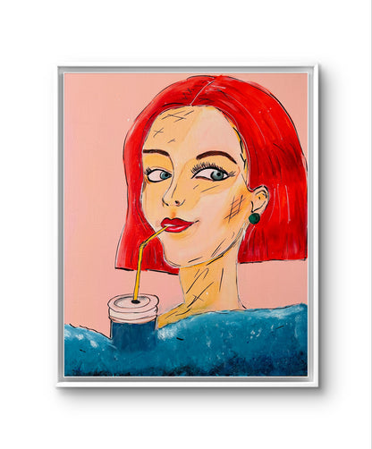 Ungezähmt 100x80cm