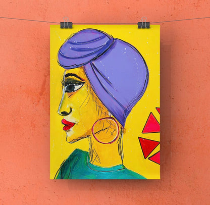 Sonnenfrau - Fine Art Print