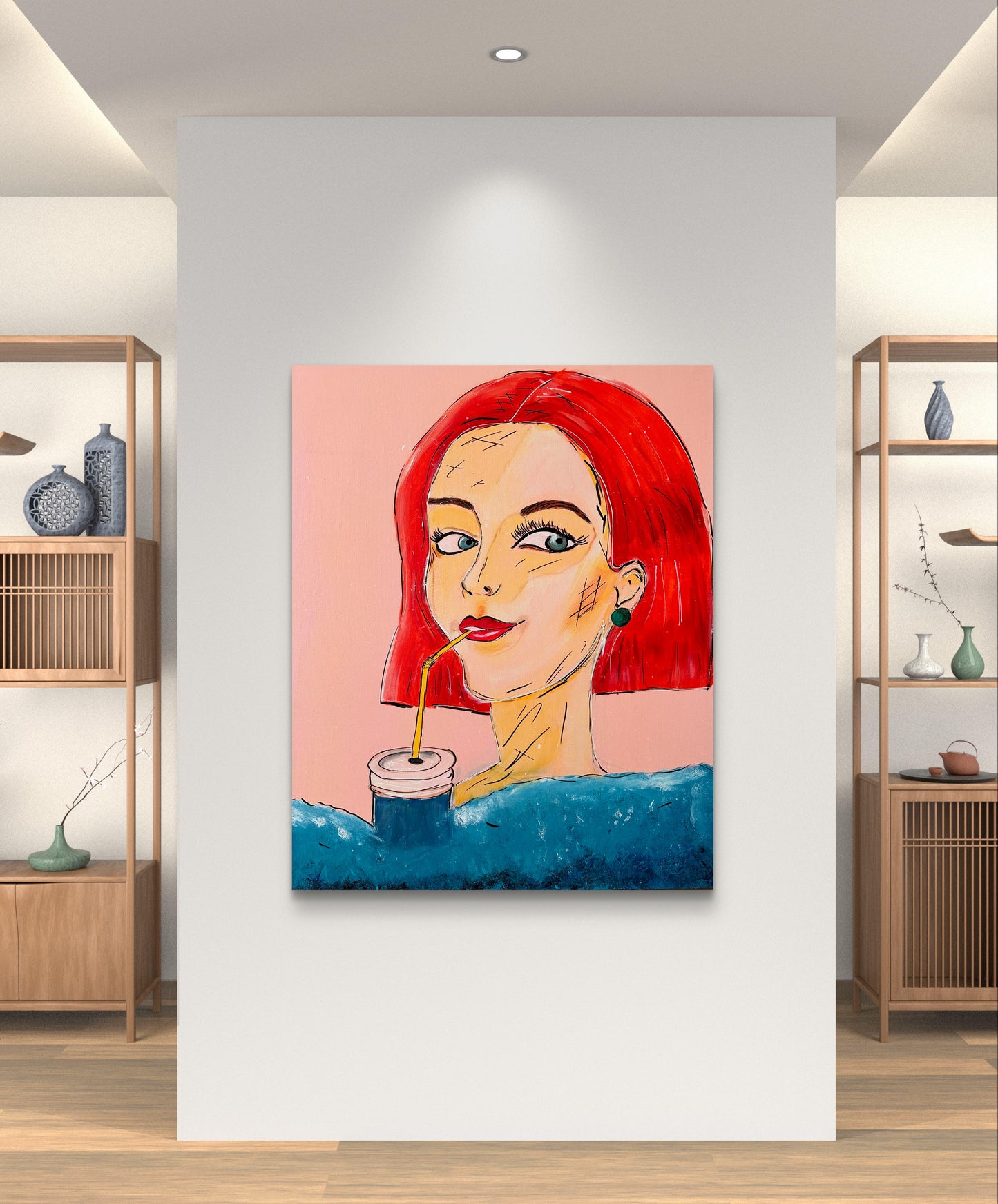 Ungezähmt 100x80cm