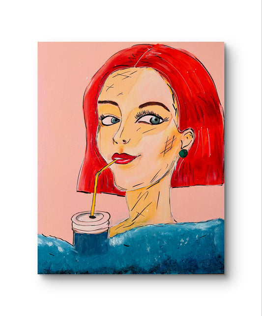 Ungezähmt 100x80cm