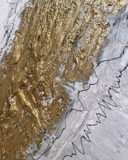 Wunde 120x100cm