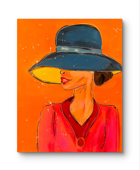 Eleganz im Widerstand 100x80cm